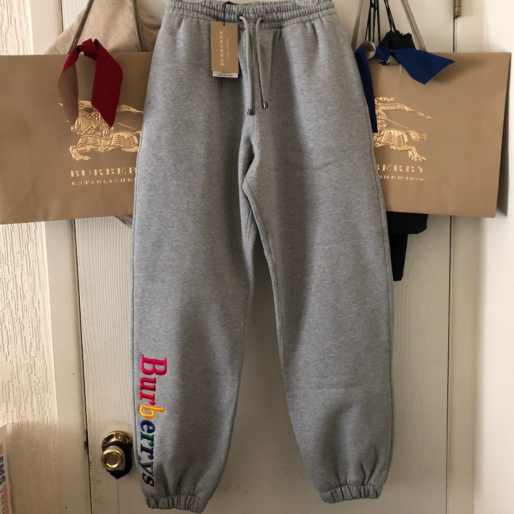 Burberry Rainbow Sweats | M XXS (Fits Women Too!) - Picture 1 of 4